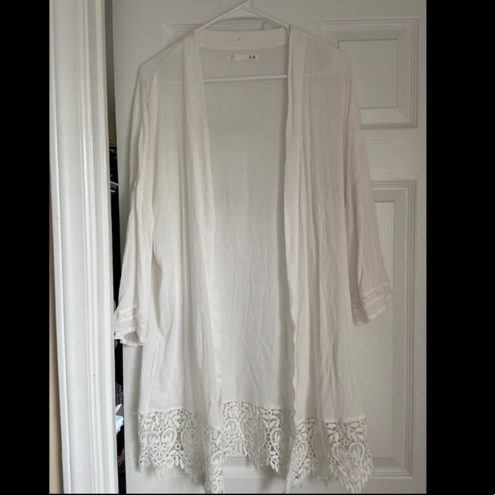 LFT White cardigan